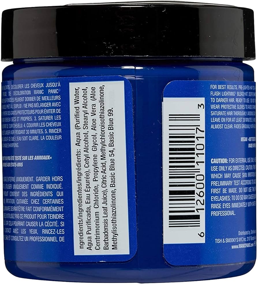 Amazon | マニックパニック カラークリーム バットボーイブルー